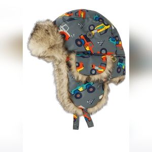 Toddler Boys Truck Trapper Hat